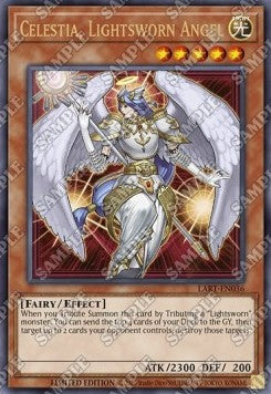 Celestia, Lightsworn Angel⁣ - Lost Art Promos⁣ (Ultra Rare)⁣ [036]