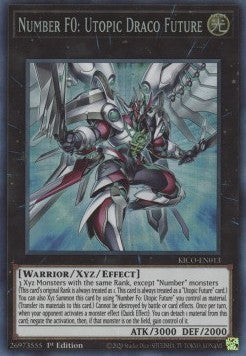 Number F0: Utopic Draco Future (V.2 - Collectors Rare) - King's Court (Collectors Rare) [KICO-013]