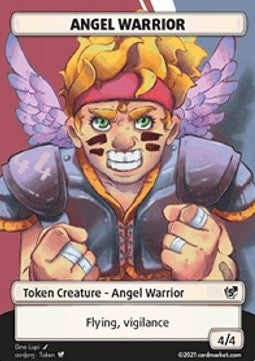 Angel Warrior Token (White 4/4 Vigilance)