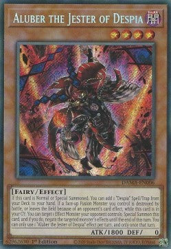 Aluber the Jester of Despia⁣ - Dawn of Majesty⁣ (Secret Rare)⁣ [006]