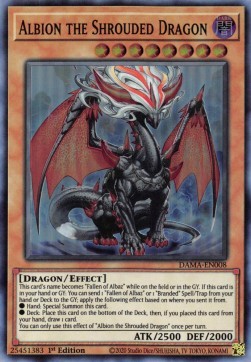 Albion the Shrouded Dragon - Dawn of Majesty (Super Rare) [DAMA-008]