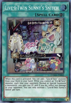 LiveTwin Sunny's Snitch⁣ - Dawn of Majesty⁣ (Super Rare)⁣ [062]