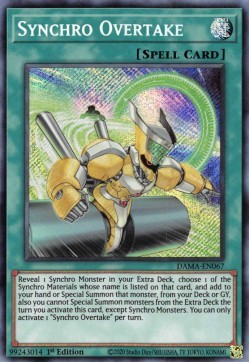 Synchro Overtake⁣ - Dawn of Majesty⁣ (Secret Rare)⁣ [067]