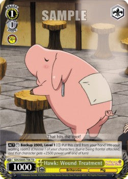 Hawk: Wound Treatment⁣ - The Seven Deadly Sins⁣ (Trial Deck)⁣ [T06]