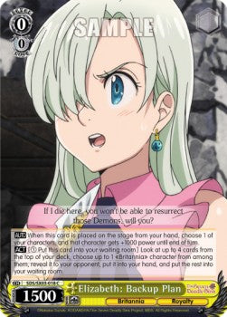 Elizabeth: Backup Plan⁣ - The Seven Deadly Sins⁣ (Common)⁣ [018]