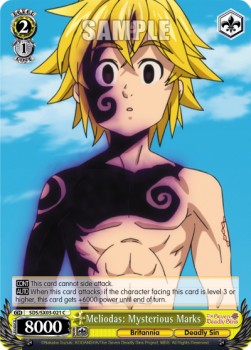 Meliodas: Mysterious Marks⁣ - The Seven Deadly Sins⁣ (Common)⁣ [021]