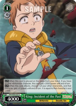 King: Incident of the Past⁣ - The Seven Deadly Sins⁣ (Uncommon)⁣ [037]