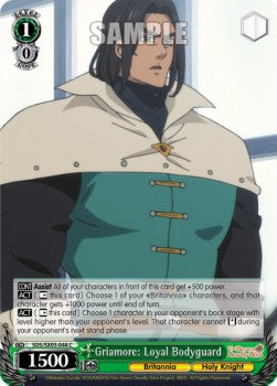 Griamore: Loyal Bodyguard⁣ - The Seven Deadly Sins⁣ (Common)⁣ [044]