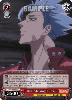 Ban: Striking a Deal⁣ - The Seven Deadly Sins⁣ (Common)⁣ [072]