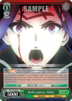 Bellerophon, Rider (V.1 - Rare) - Fate/stay night: Heaven’s Feel: Vol.2 (Rare) [FS/S77-022]