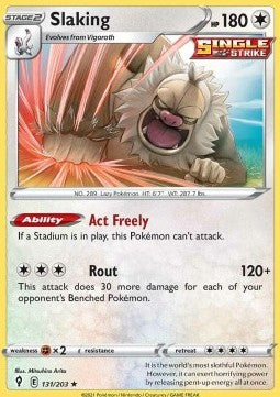 Slaking - Evolving Skies (Holo Rare) [EVS-131]
