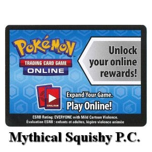 Online Code Card (Mythical Squishy Premium Collection) - Pokémon Products (Online Code Card)