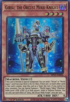 Girsu, the Orcust Mekk-Knight - 2021 Tin of Ancient Battles (Ultra Rare) [MP21-056]