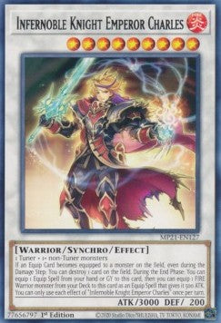 Infernoble Knight Emperor Charles⁣ - 2021 Tin of Ancient Battles⁣ (Rare)⁣ [127]