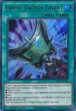 Triple Tactics Talent⁣ - 2021 Tin of Ancient Battles⁣ (Ultra Rare)⁣ [143]