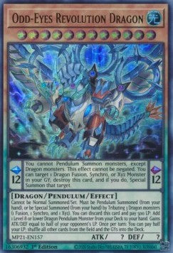 Odd-Eyes Revolution Dragon⁣ - 2021 Tin of Ancient Battles⁣ (Ultra Rare)⁣ [157]