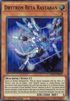 Drytron Beta Rastaban⁣ - 2021 Tin of Ancient Battles⁣ (Super Rare)⁣ [237]