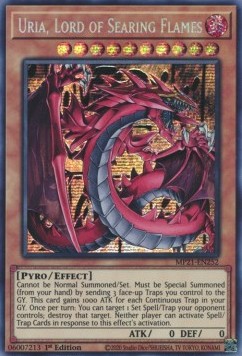 Uria, Lord of Searing Flames⁣ - 2021 Tin of Ancient Battles⁣ (Secret Rare)⁣ [252]