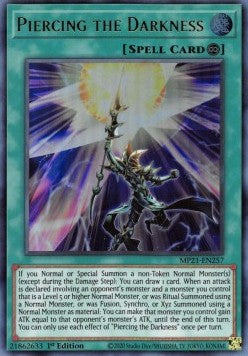 Piercing the Darkness⁣ - 2021 Tin of Ancient Battles⁣ (Ultra Rare)⁣ [257]