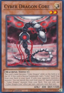 Cyber Dragon Core⁣ - Structure Deck: Cyber Strike⁣ (Common)⁣ [008]