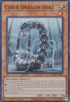 Cyber Dragon Herz⁣ - Structure Deck: Cyber Strike⁣ (Super Rare)⁣ [009]