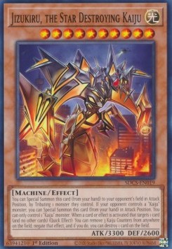 Jizukiru, the Star Destroying Kaiju⁣ - Structure Deck: Cyber Strike⁣ (Common)⁣ [019]