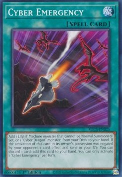 Cyber Emergency⁣ - Structure Deck: Cyber Strike⁣ (Common)⁣ [025]