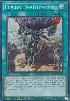 Fusion Deployment⁣ - Structure Deck: Cyber Strike⁣ (Super Rare)⁣ [030]