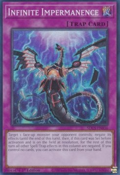 Infinite Impermanence⁣ - Structure Deck: Cyber Strike⁣ (Super Rare)⁣ [036]