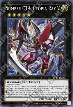 Number C39: Utopia Ray V⁣ - OTS Tournament Pack 17⁣ (Common)⁣ [020]