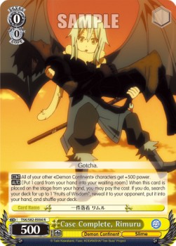 Case Complete, Rimuru (V.1 - Rare) - That Time I Got Reincarnated as a Slime Vol.2 (Rare) [TSK/S82-004]