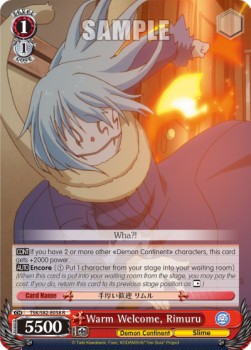 Warm Welcome, Rimuru (V.1 - Rare) - That Time I Got Reincarnated as a Slime Vol.2 (Rare) [TSK/S82-038]