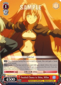 Awaited Chance to Shine, Milim - That Time I Got Reincarnated as a Slime Vol.2 (Uncommon) [TSK/S82-049]