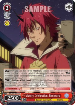 Victory Celebration, Benimaru - That Time I Got Reincarnated as a Slime Vol.2 (Uncommon) [TSK/S82-050]