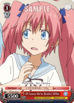Of Course We're Besties! Milim - That Time I Got Reincarnated as a Slime Vol.2 (Common) [TSK/S82-060]