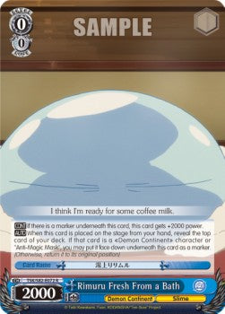Rimuru Fresh From a Bath (V.1 - Rare) - That Time I Got Reincarnated as a Slime Vol.2 (Rare) [TSK/S82-072]