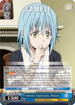 Solemn Expression, Rimuru - That Time I Got Reincarnated as a Slime Vol.2 (Uncommon) [TSK/S82-079]