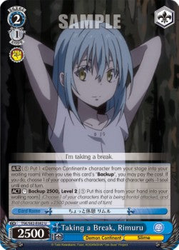 Taking a Break, Rimuru - That Time I Got Reincarnated as a Slime Vol.2 (Uncommon) [TSK/S82-082]