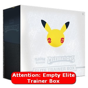 Celebrations: Empty Elite Trainer Box⁣ - Celebrations