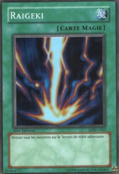 Raigeki (V.2 - Super Rare)⁣ - Legend of Blue Eyes White Dragon (LDD)⁣ (Super Rare)⁣ [053]