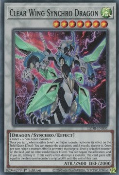 Clear Wing Synchro Dragon⁣ - Legendary Duelists: Synchro Storm⁣ (Super Rare)⁣ [001]