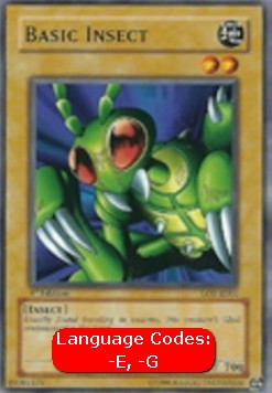 Basic Insect (V.1 - Common)⁣ - Legend of Blue Eyes White Dragon⁣ (Common)⁣ [006]