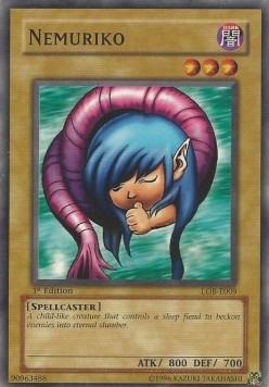 Nemuriko (V.1 - Common)⁣ - Legend of Blue Eyes White Dragon⁣ (Common)⁣ [009]