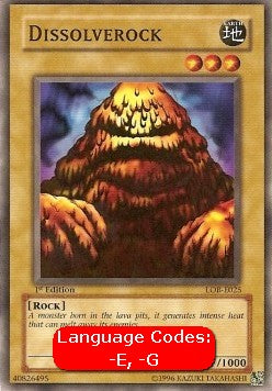 Dissolverock (V.1 - Common)⁣ - Legend of Blue Eyes White Dragon⁣ (Common)⁣ [025]