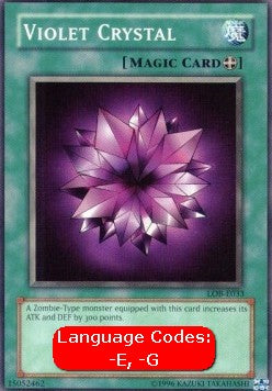 Violet Crystal (V.1 - Common)⁣ - Legend of Blue Eyes White Dragon⁣ (Common)⁣ [033]