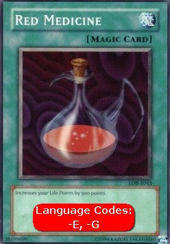 Red Medicine (V.1 - Common)⁣ - Legend of Blue Eyes White Dragon⁣ (Common)⁣ [043]