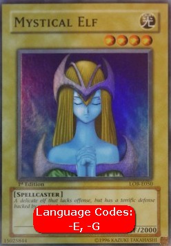 Mystical Elf (V.1 - Super Rare)⁣ - Legend of Blue Eyes White Dragon⁣ (Super Rare)⁣ [050]