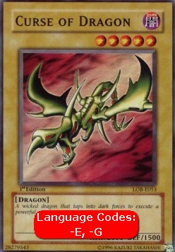 Curse of Dragon (V.1 - Super Rare)⁣ - Legend of Blue Eyes White Dragon⁣ (Super Rare)⁣ [053]