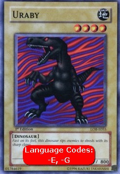 Uraby (V.1 - Common)⁣ - Legend of Blue Eyes White Dragon⁣ (Common)⁣ [055]