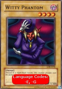 Witty Phantom (V.1 - Common)⁣ - Legend of Blue Eyes White Dragon⁣ (Common)⁣ [058]